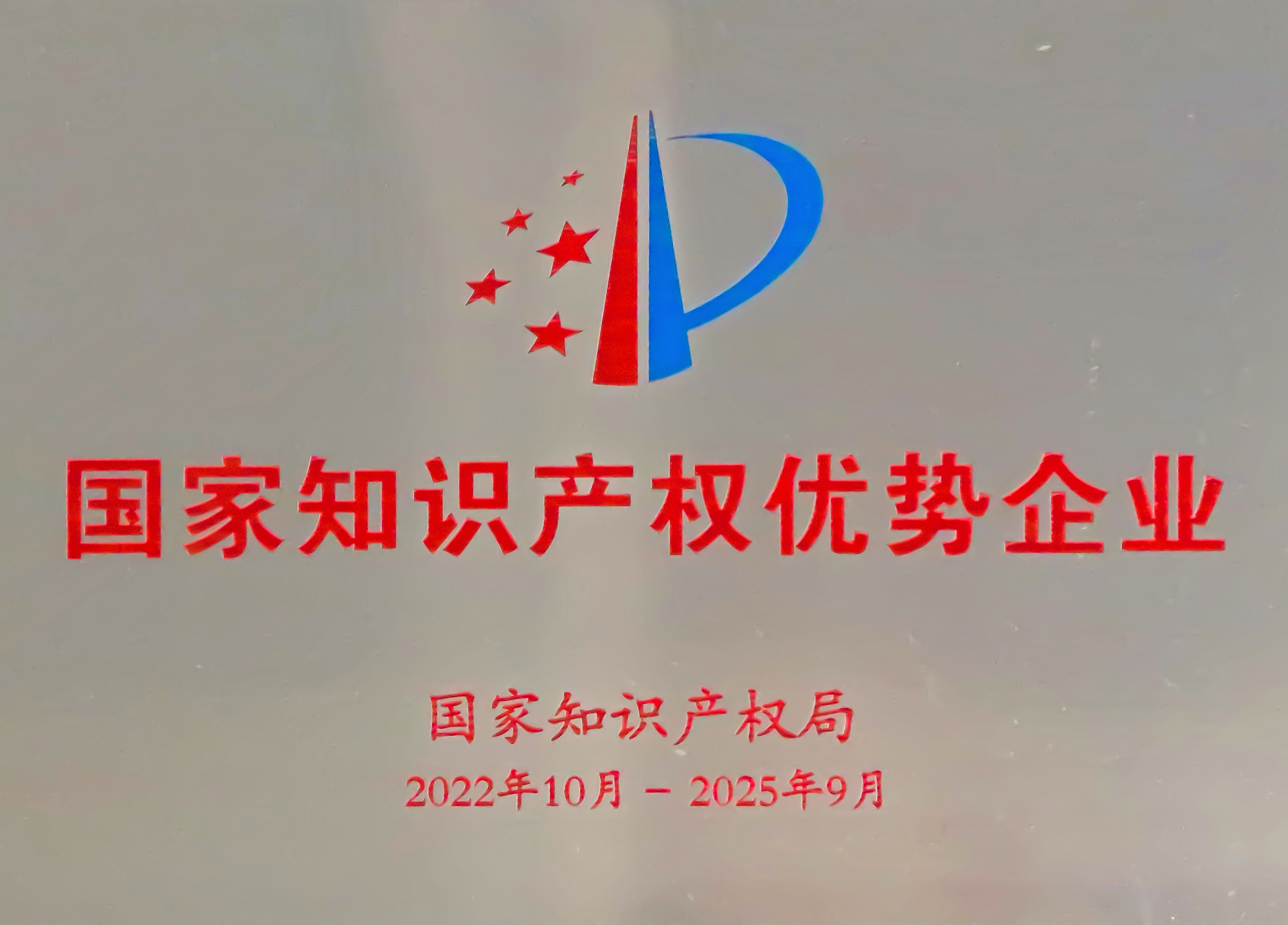 國(guó)家知識(shí)產(chǎn)權(quán)優(yōu)勢(shì)企業(yè)